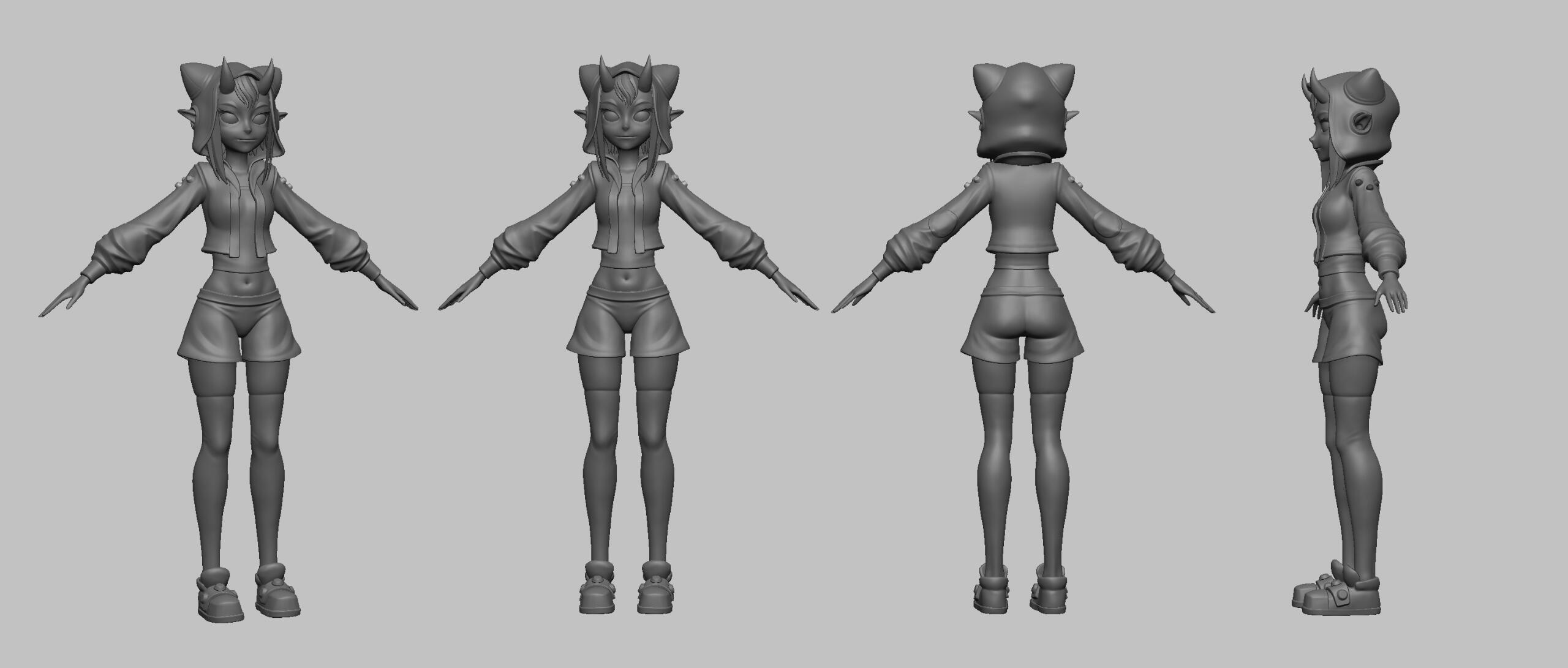 Zbrush Turnaround