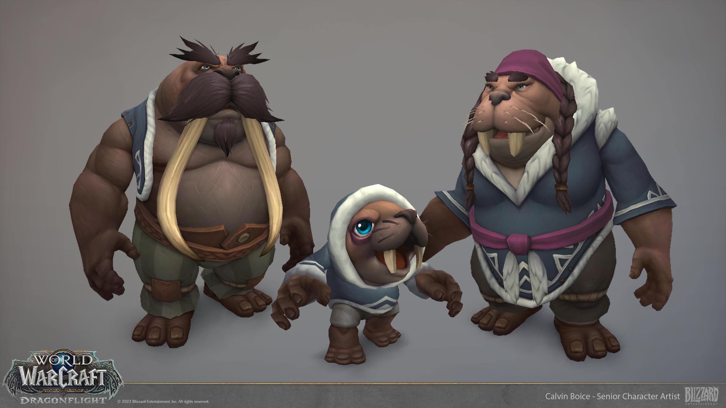 Male, Female, and Child