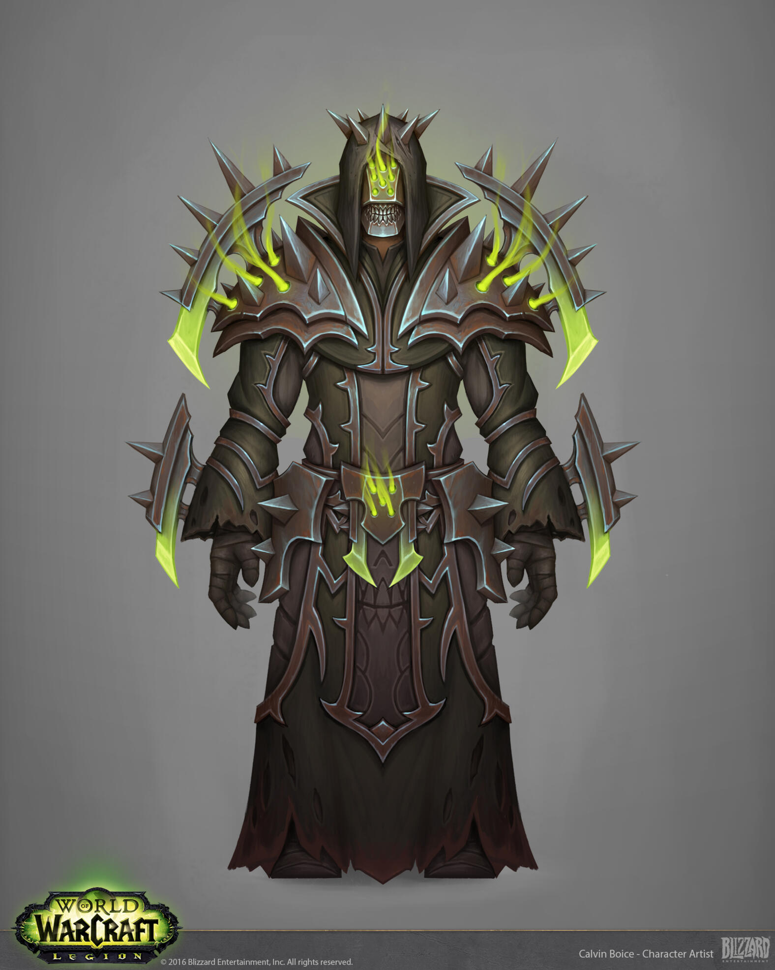 Concept art for Grim Inquisitor&#39;s Regalia