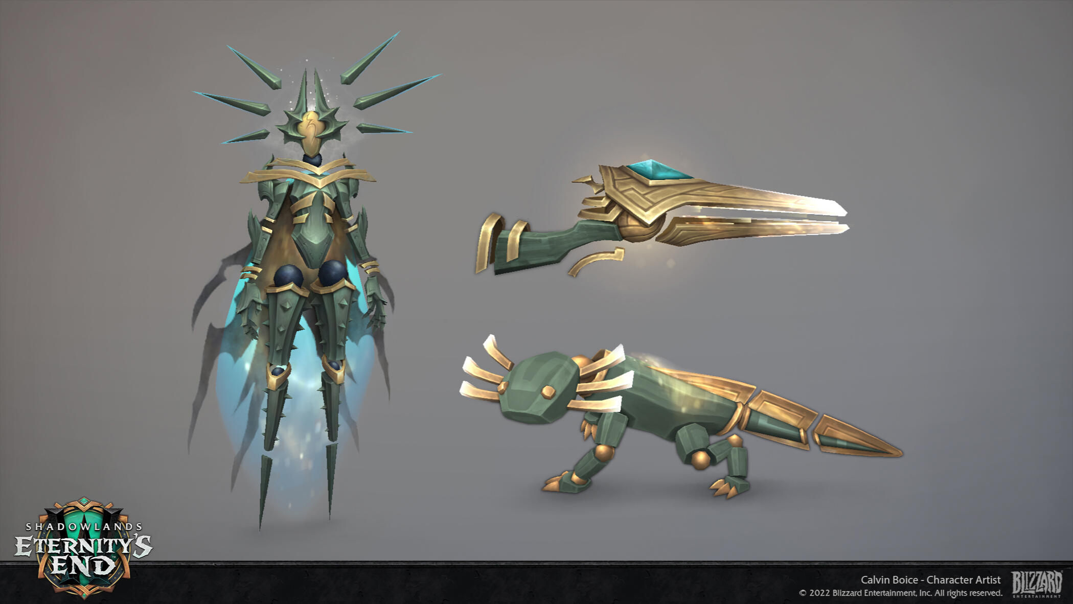 A selection of assets that I made for the progenitor zone in the Eternity&#39;s End patch.