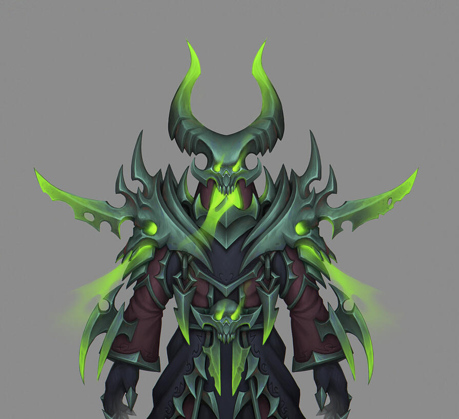 Devout Ashdevil&#39;s Armor Concept &amp; Model