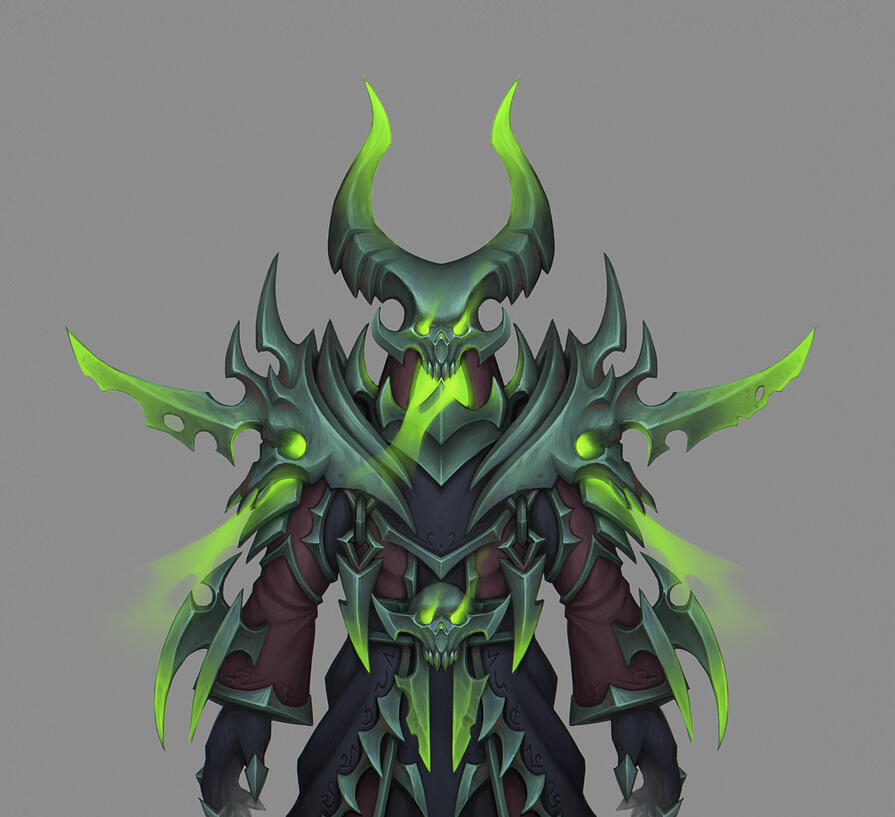 Devout Ashdevil's Armor Concept & Model