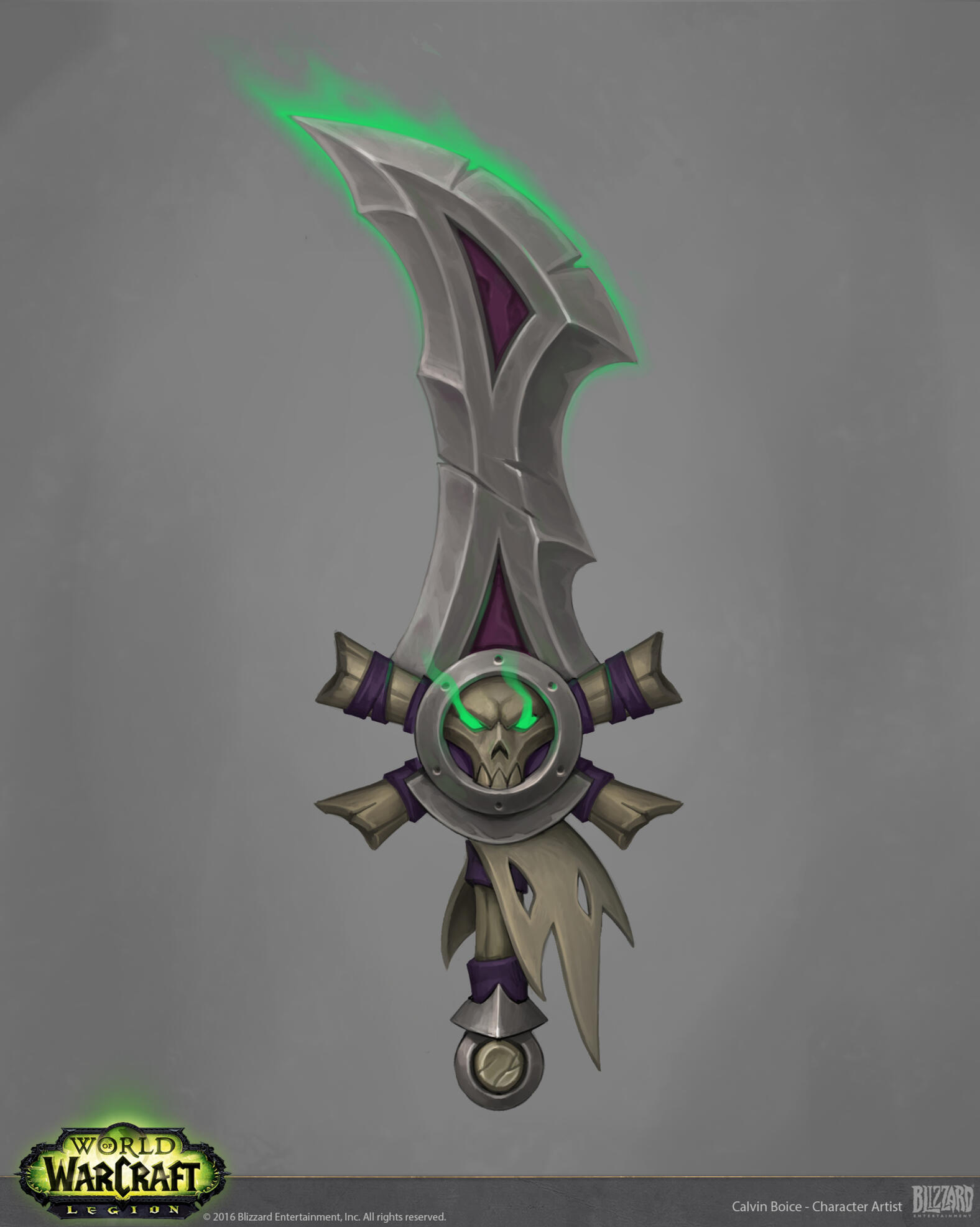 Deathguard's Gaze: forsaken-themed sword for protection warriors