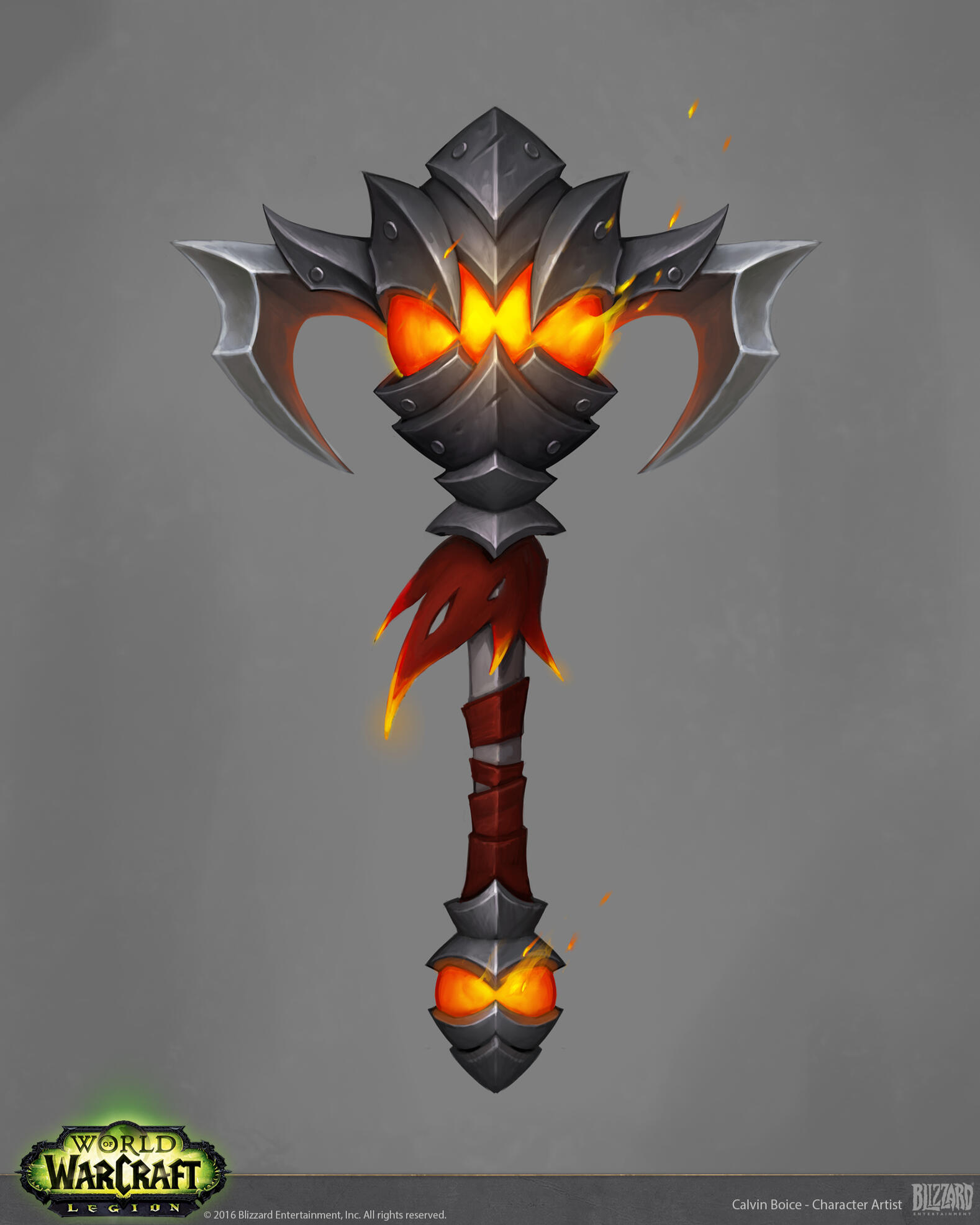 Last Breath of the Worldbreaker: deathwing-inspired mace for warriors
