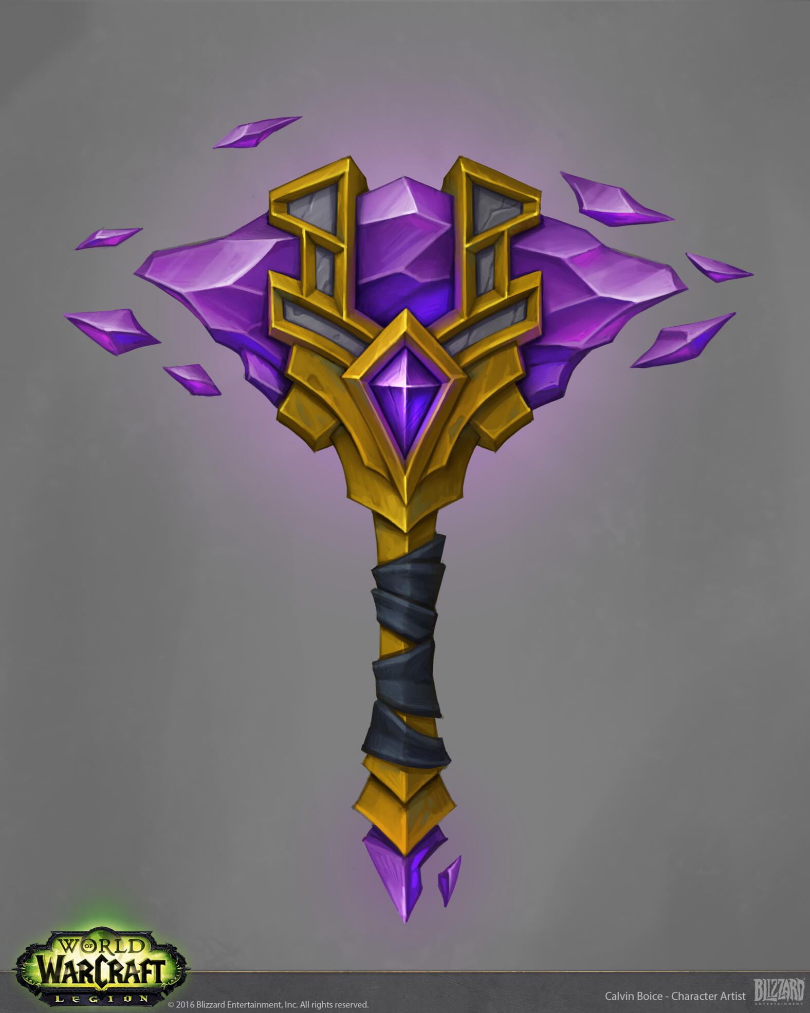 Vindicator's Bulwark: draenei-inspired mace for protection paladins